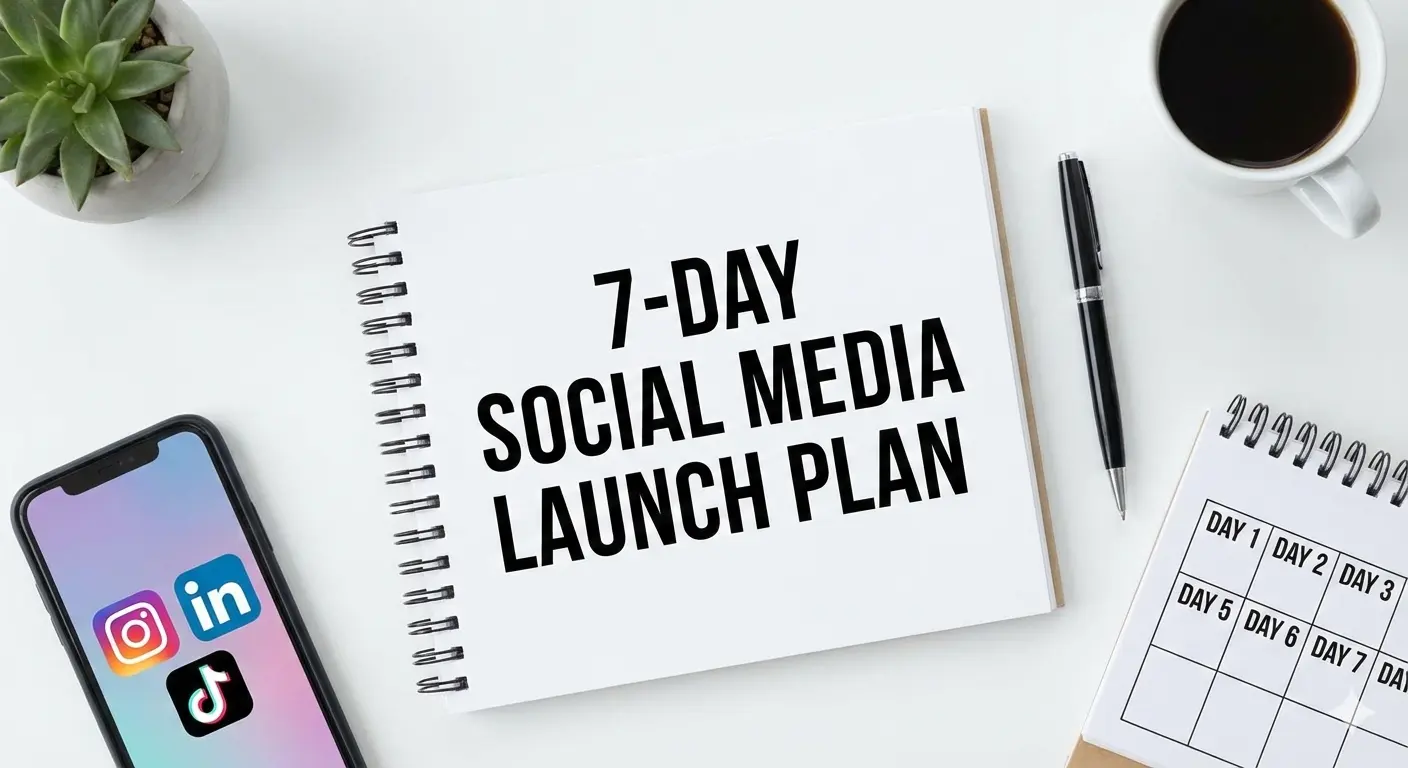 7-day social media plan