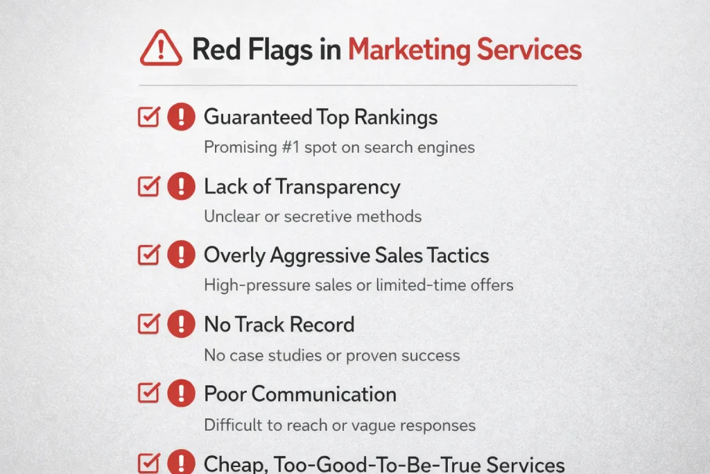 Red flags to avoid when hiring an SEO company for doctors

