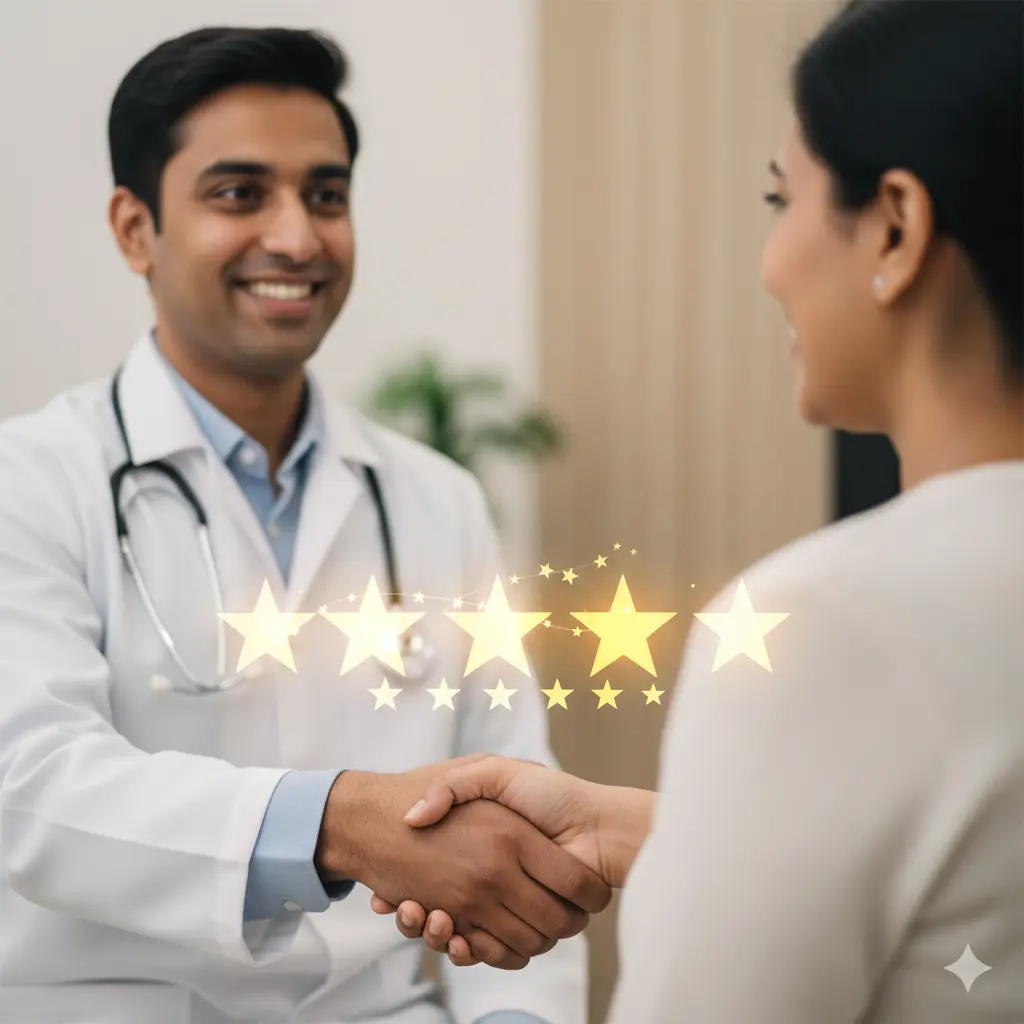 Patient reviews and online reputation for doctors in Delhi

