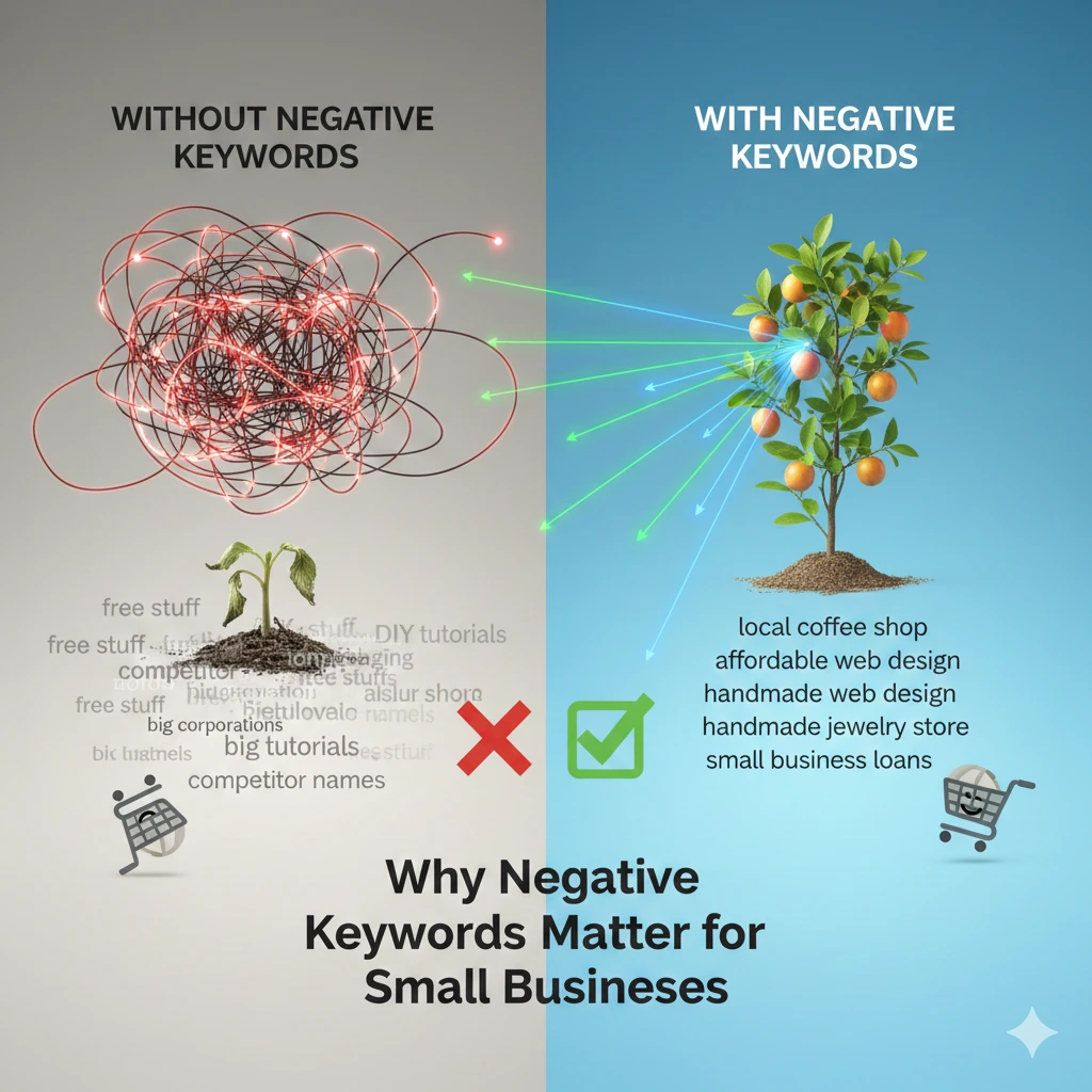 Why Negative Keywords Matter for Small Businesses