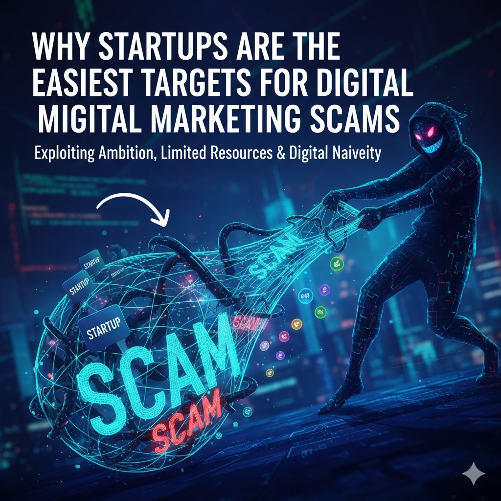 Why Startups Are the Easiest Targets for Digital Marketing Scams