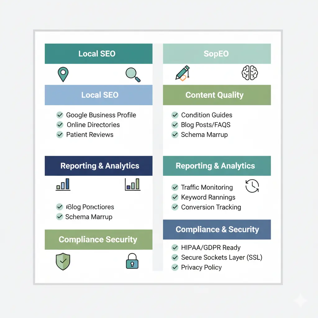 Checklists to choose the right SEO company for doctors and clinics

