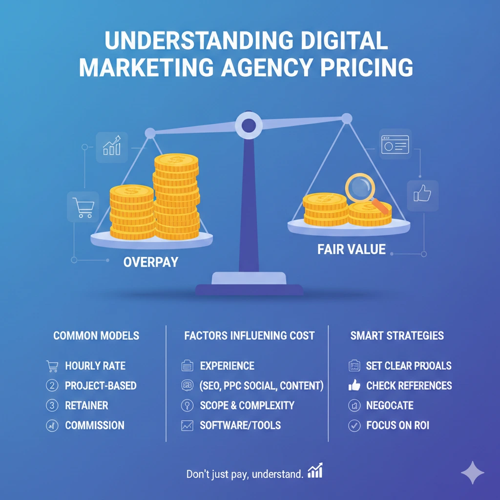 Understanding Before Choosing a Digital Marketing Agency Pricing (So You Don’t Overpay)