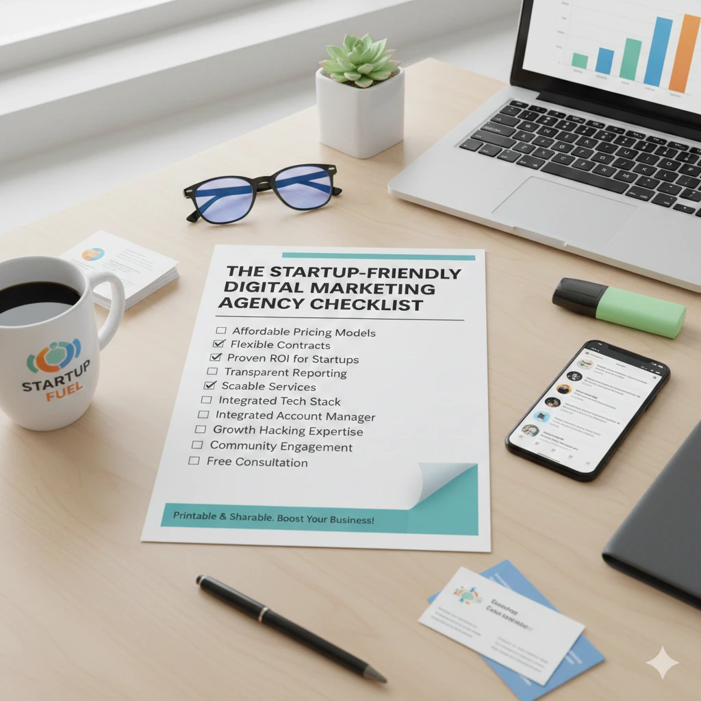 The Startup-Friendly Digital Marketing Agency Checklist