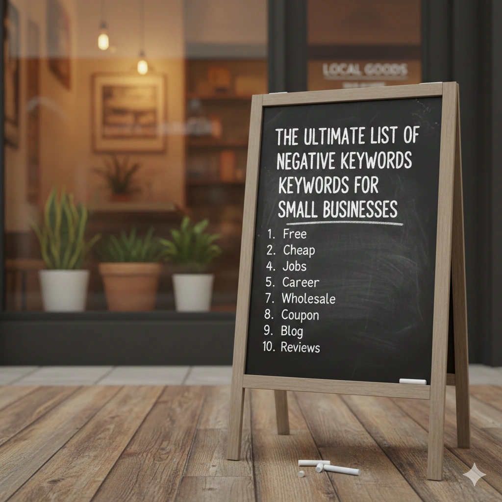The Ultimate List of Negative Keywords for Small Businesses