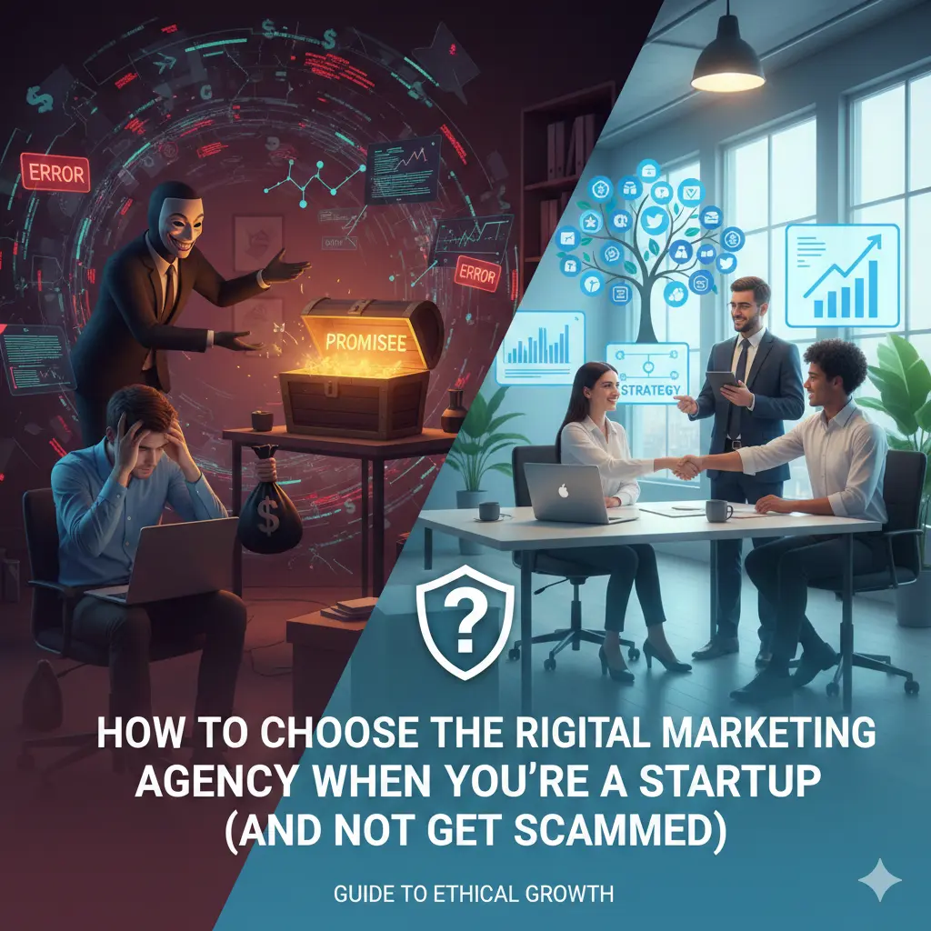 How to Choose the Right Digital Marketing Agency When You’re a Startup (And Not Get Scammed)